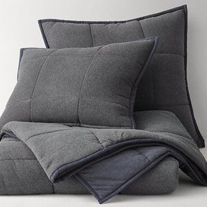 RH TEEN Reversible Heathered Jersey Standard Sham